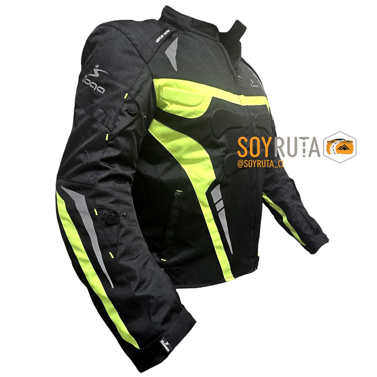 GENERICO - Chaqueta Zoqa Verde 2 Capas