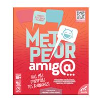 Juego De Cartas Mejor Peor Amigo Novelty
