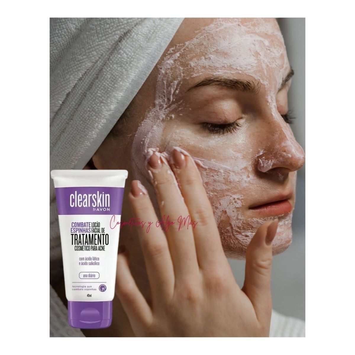 AVON - Tratamiento con acido salicilico ANTIACNE CLEARSKIN