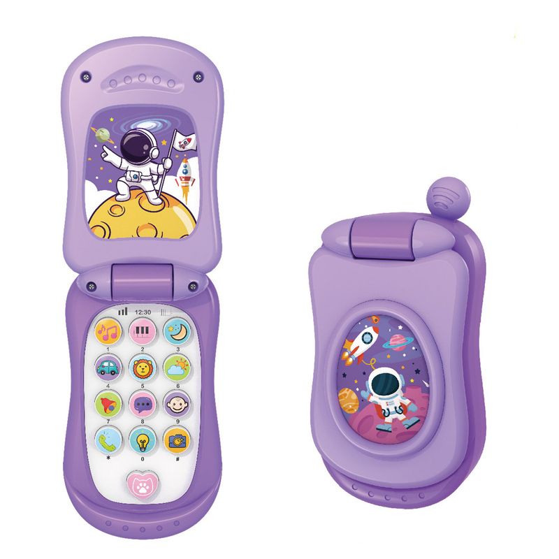 VATYERTY - 1 Teléfono Móvil con Música de Dibujos Animados Multi