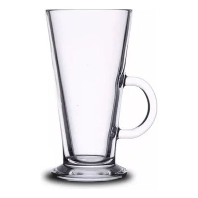 Imagen 2 del producto 6 Tazas De Vidrio Café Capuchino 220ml