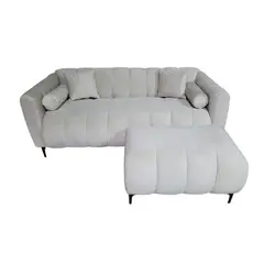 GENERICO - L Martins 20 Reversible 200x150 Felpa Beige