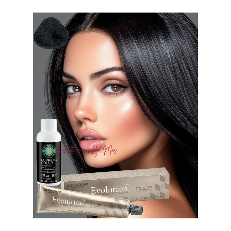 ALFAPARF MILANO - TINTURA PERMANENTE EVOLUTION CON ACIDO HIALURONICO DE ALFAPARF