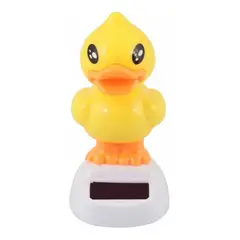 GENERICO - Pato Juguete Bailarín Solar Figura Decorativa Móvil Baile