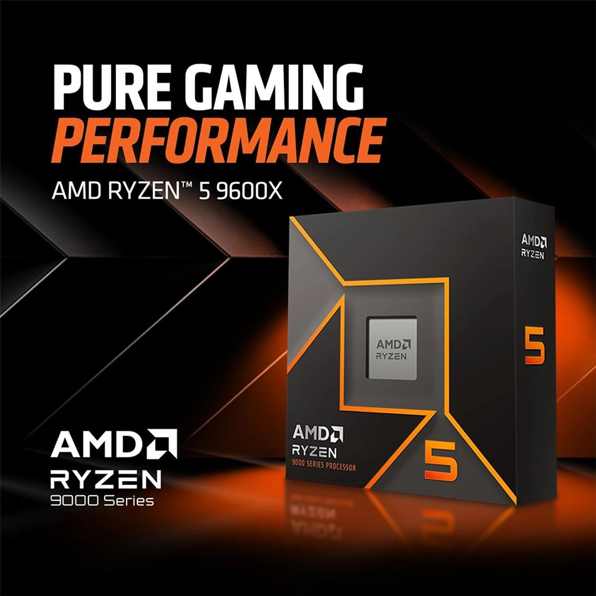 AMD CORP - Procesador AMD Ryzen 5 9600X, AM5, up 5.4GHz, 32MB, UNLOCKED