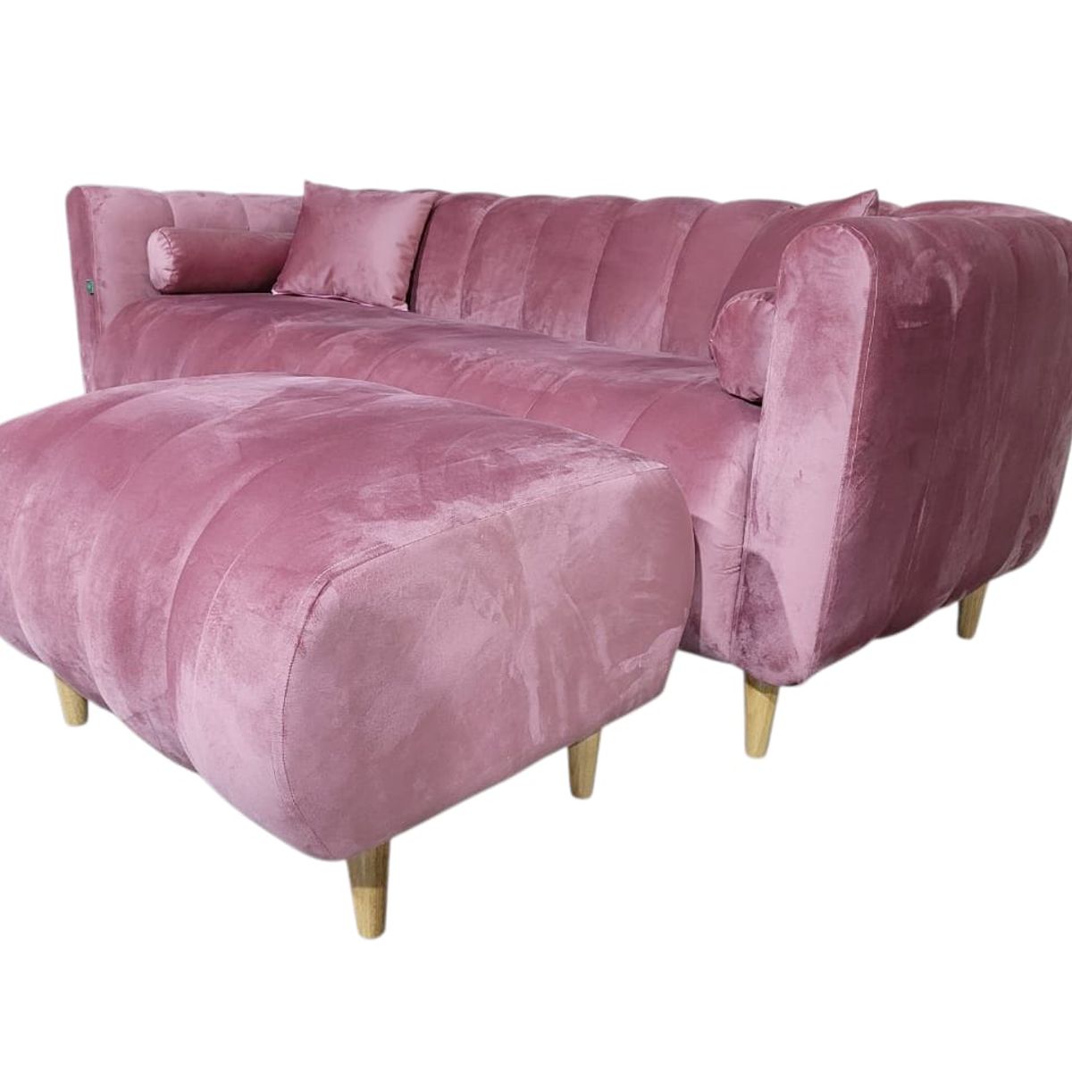 GENERICO - L Martins 20 Reversible 200x150 Felpa Palo Rosa oscuro