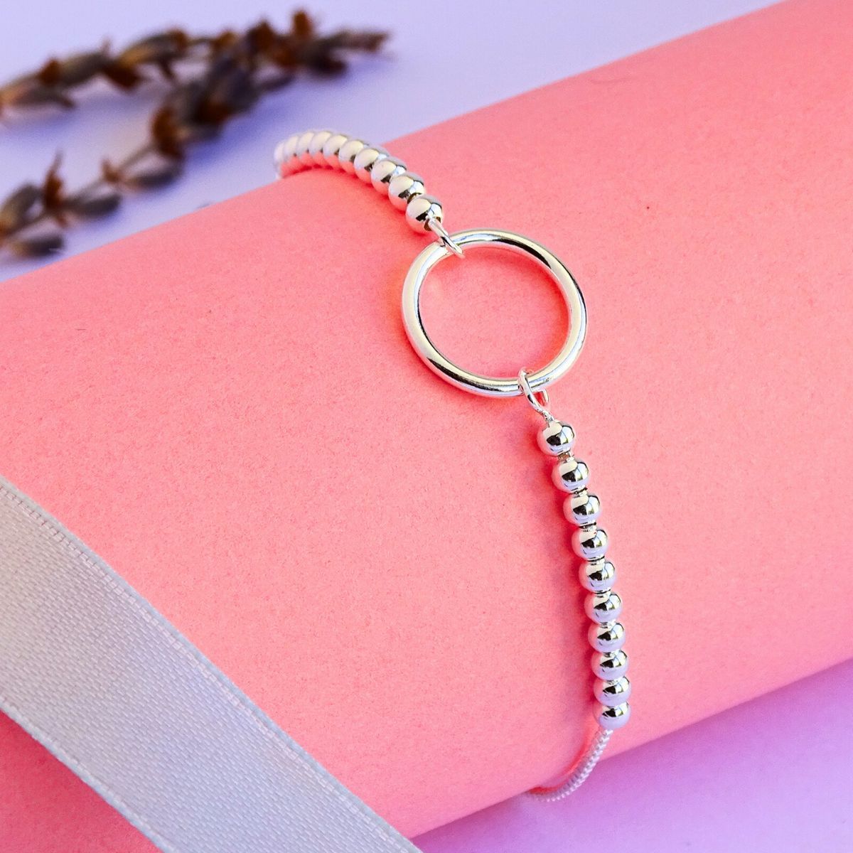 MABELITA - Pulsera De Plata 925 Ajustable Aro