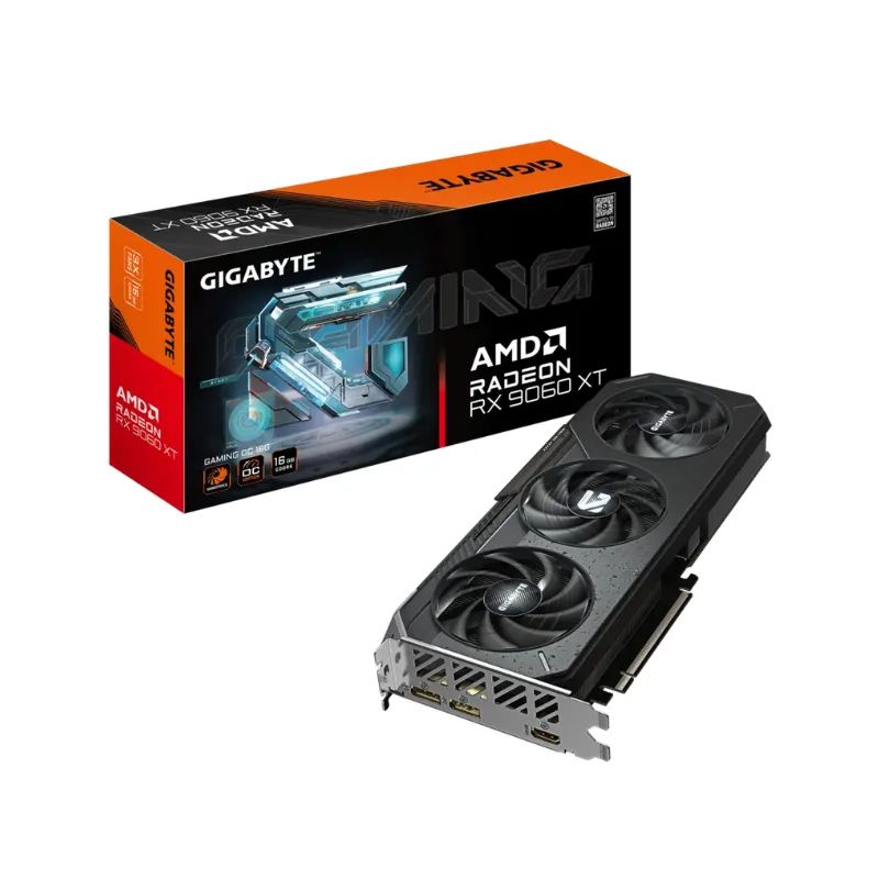 GIGABYTE - Tarjeta de Video Gigabyte RX 9060 XT GAMING OC 16G GDDR6 Pcie-5