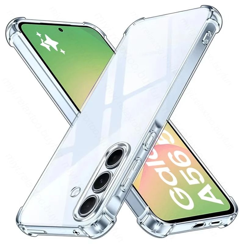GENERICO - CARCASA PARA GALAXY A56 5G - TRANSPARENTE ESQUINAS REFORZADAS