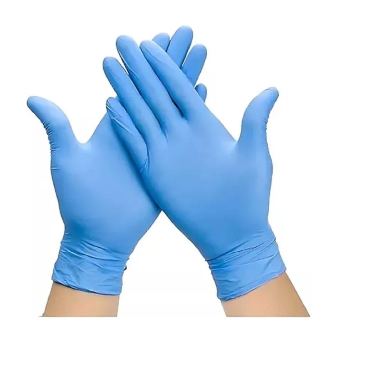 CLEANCARRIER - Guantes Vinilo Azul Cleancarrier Talla L Pack X 1000 Uds.