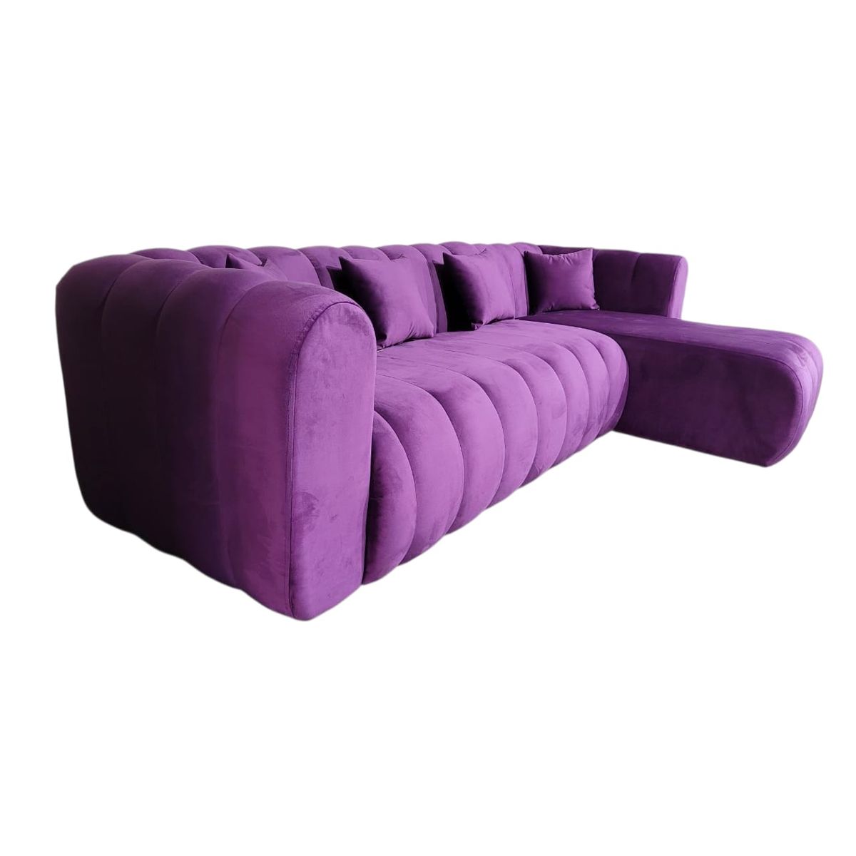 GENERICO - L Martins 220x150 felpa Morado.