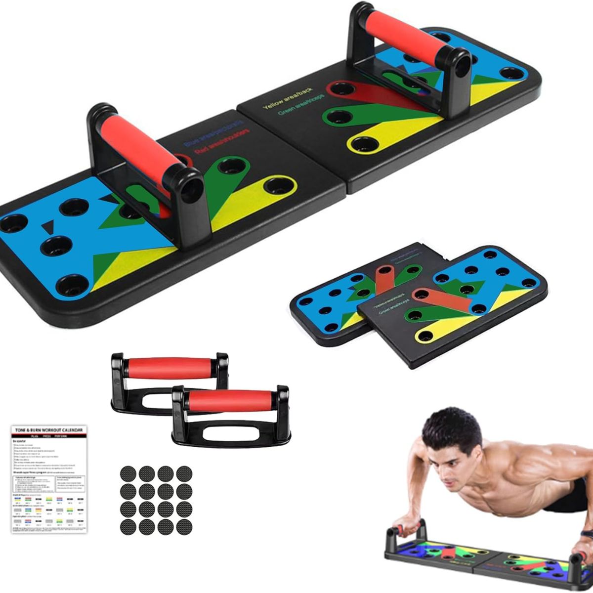 MOVI - Tabla de Flexiones Multifuncional Plegable