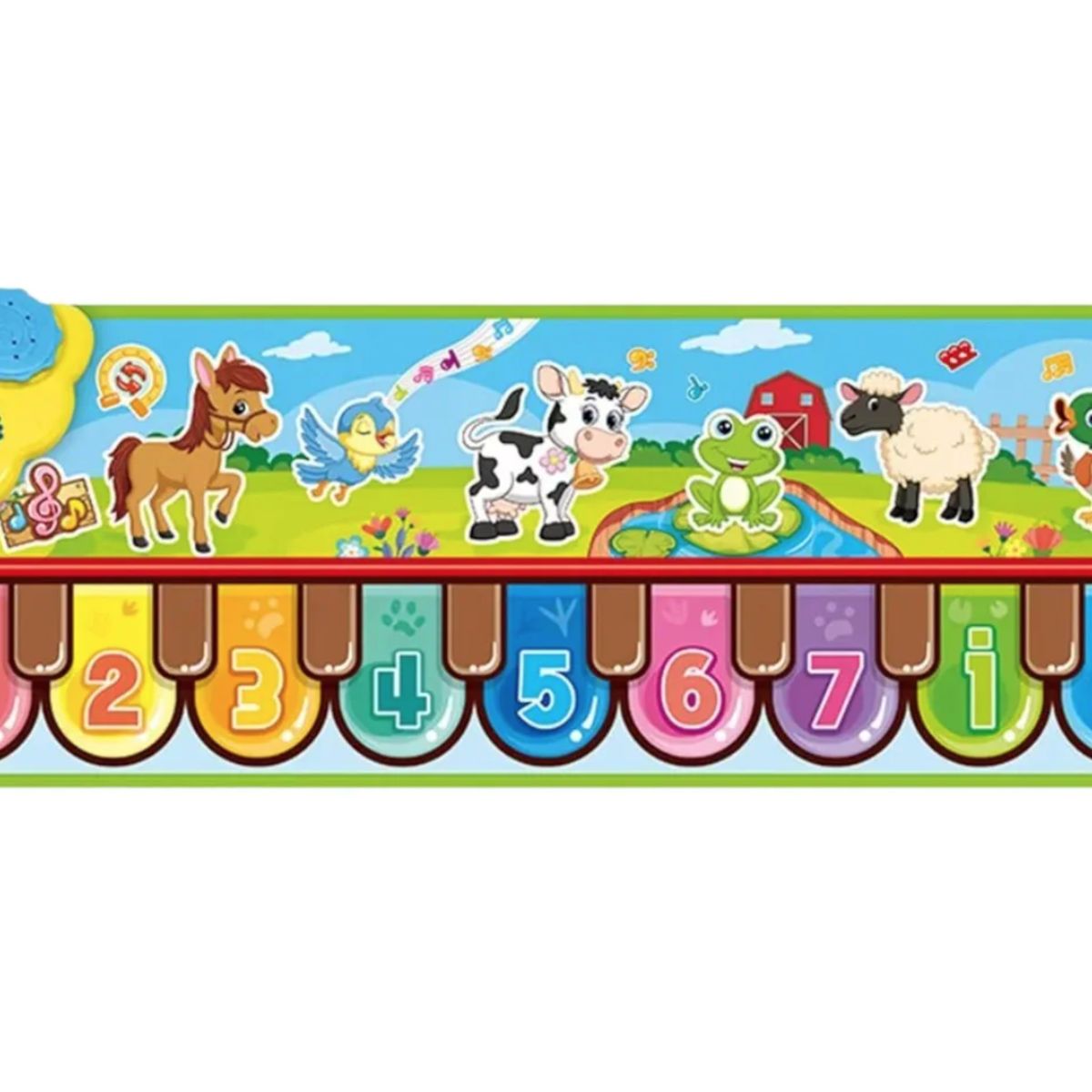 GENERICO - Alfombra Musical Infantil Piano Interactiva Juegos Sensorial