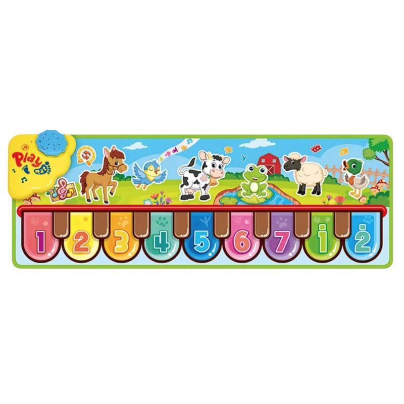 GENERICO - Alfombra Musical Infantil Piano Interactiva Juegos Sensorial
