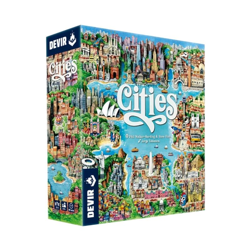 DEVIR - Cities - Español Juego de Mesa