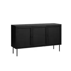ILOFT - Buffet rattan negro ALTAZOR
