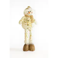 HERRERA MAISON - Muñeco Navidad Snowman Gold 55 CM