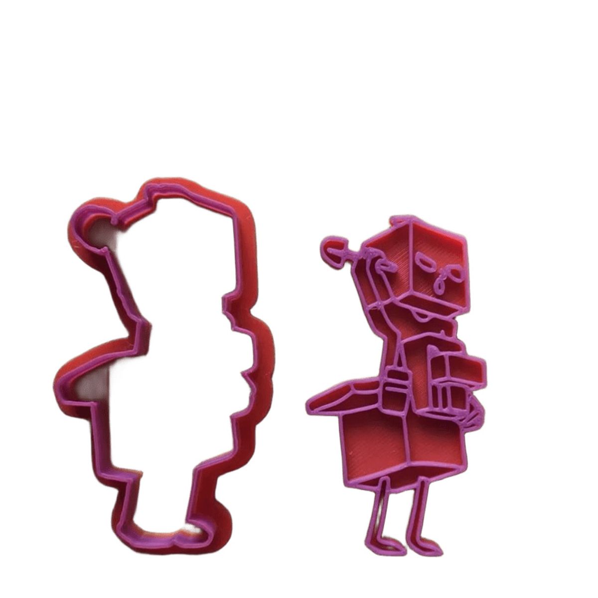 GENERICO - Cortador De Galletas Pollo Jinete Minecraft