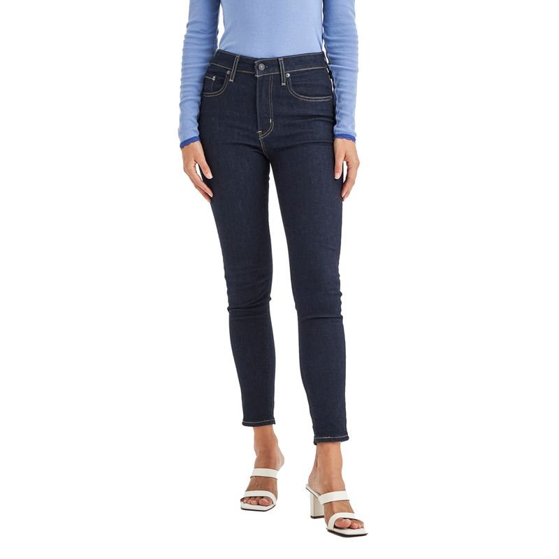 LEVIS - Jeans Mujer High Rise Skinny Azul Levis