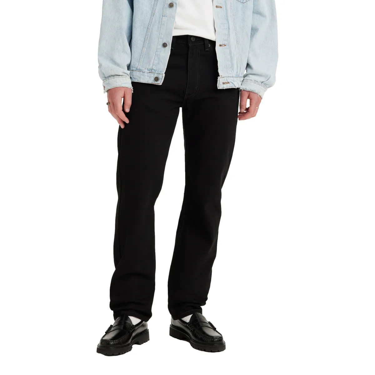 LEVIS - Jeans Hombre 505 Regular Negro Levis