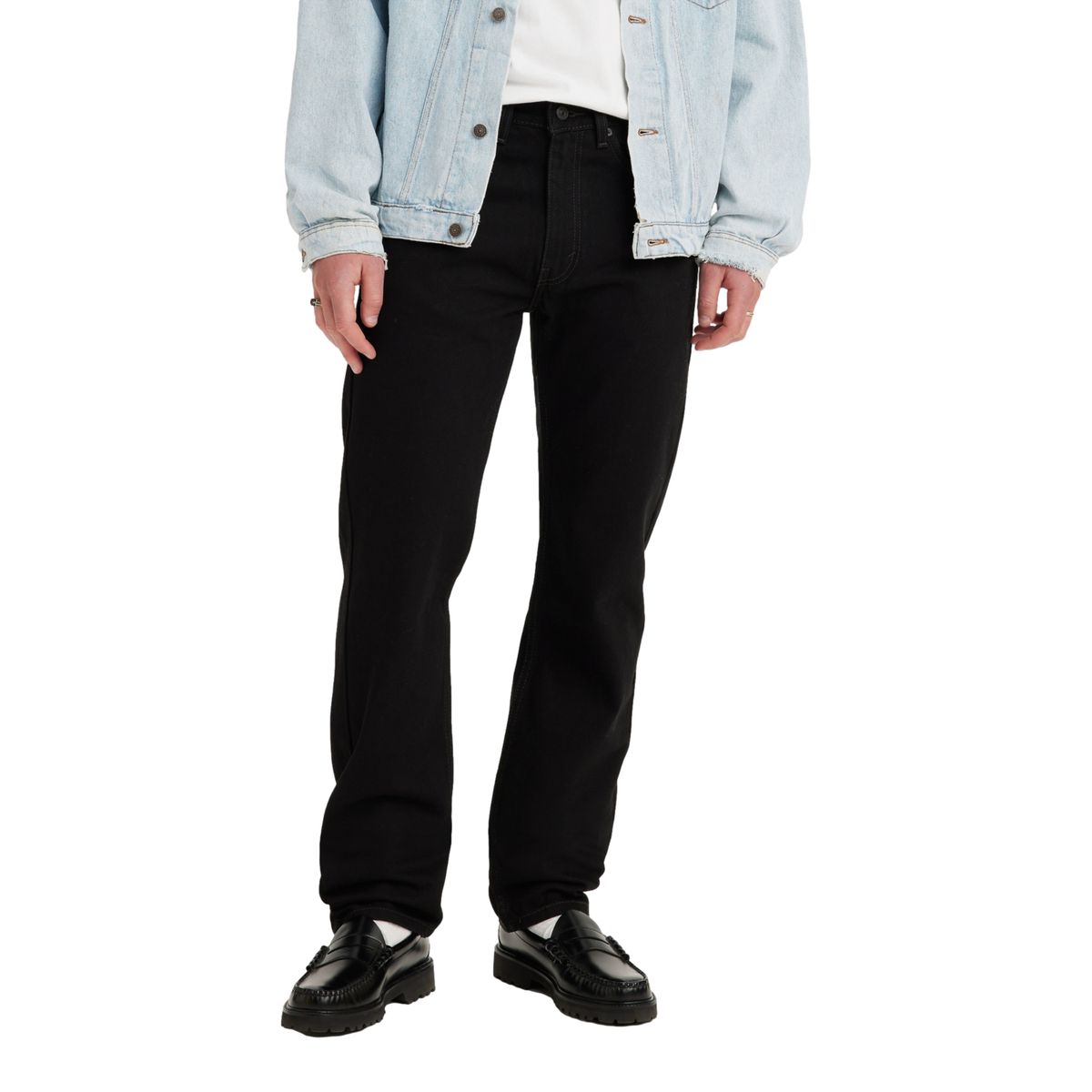 LEVIS - Jeans Hombre 505 Regular Negro Levis