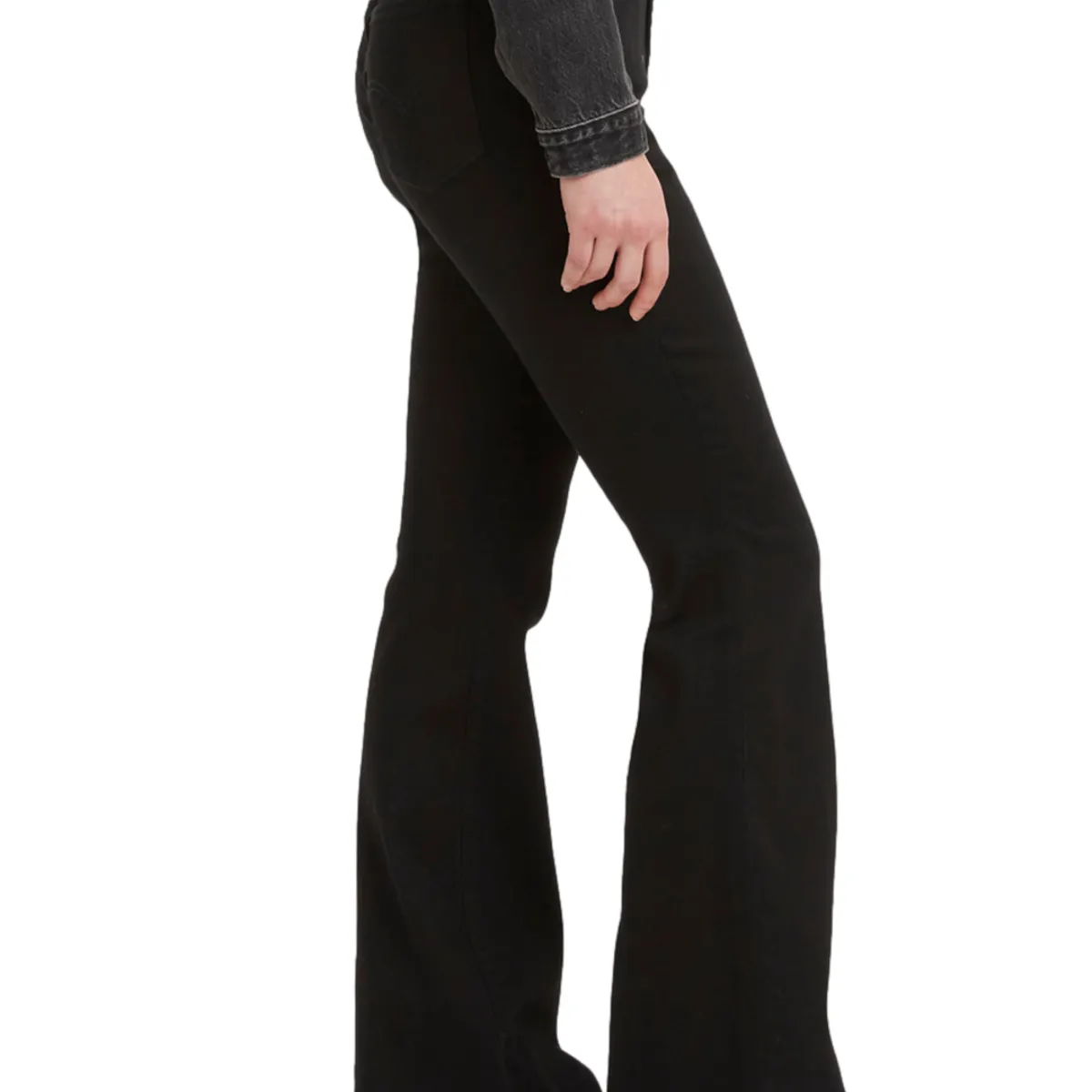 LEVIS - Jeans Mujer 726 Flare Negro Levis