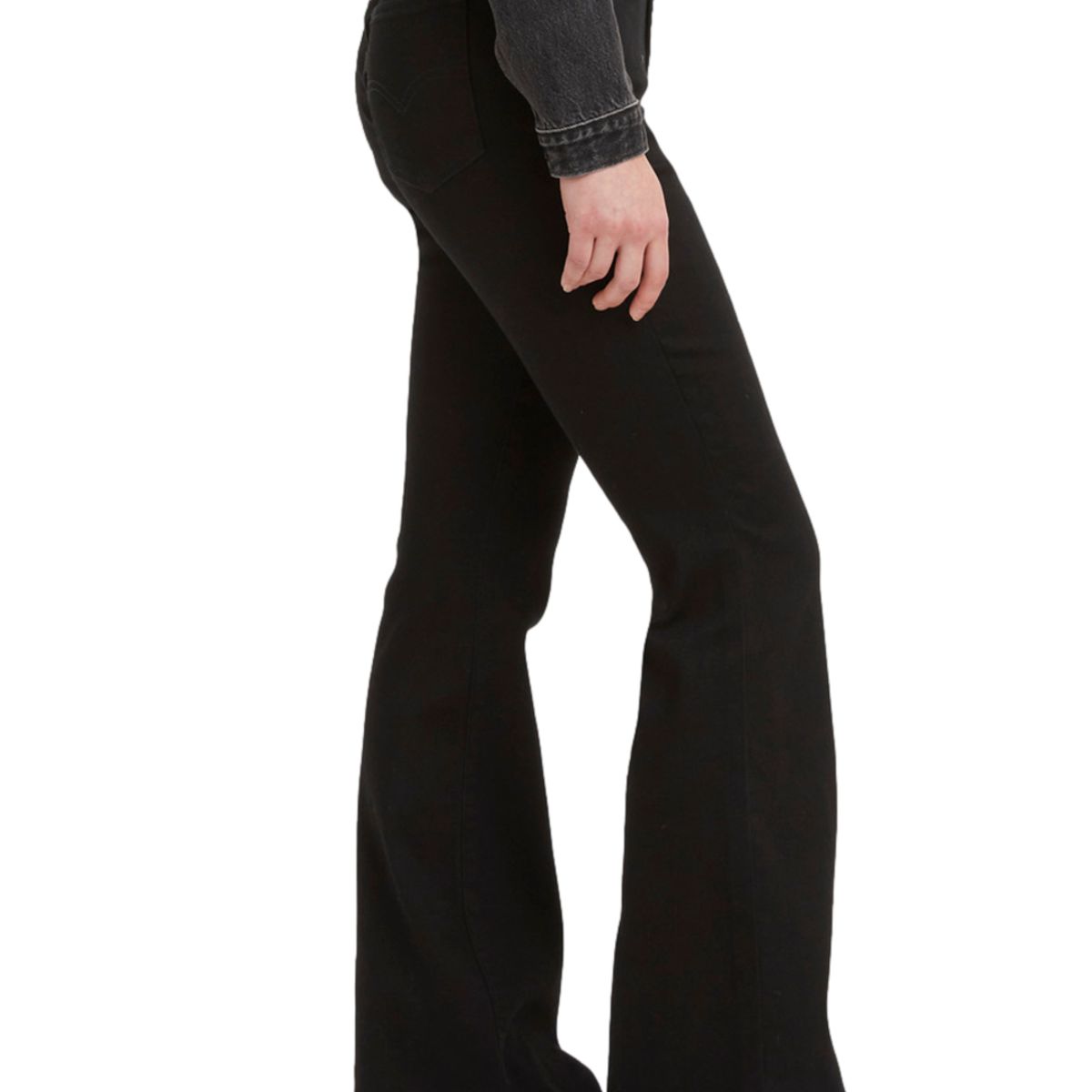 LEVIS - Jeans Mujer 726 Flare Negro Levis