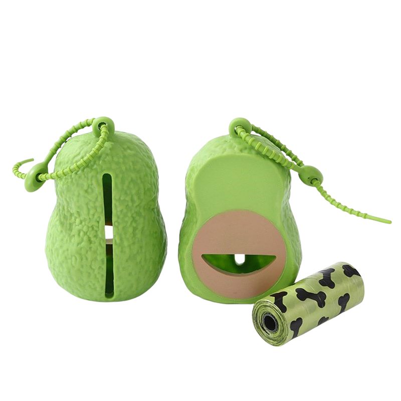 GENERICO - Dispensador Bolsas Mascotas Diseño Palta