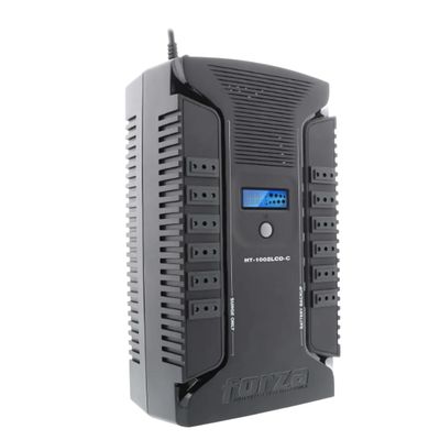 Imagen 2 del producto HT-1002LCD-C, UPS Interactiva, 1000VA, 600W, 12 Tomas, USB, AC 220V