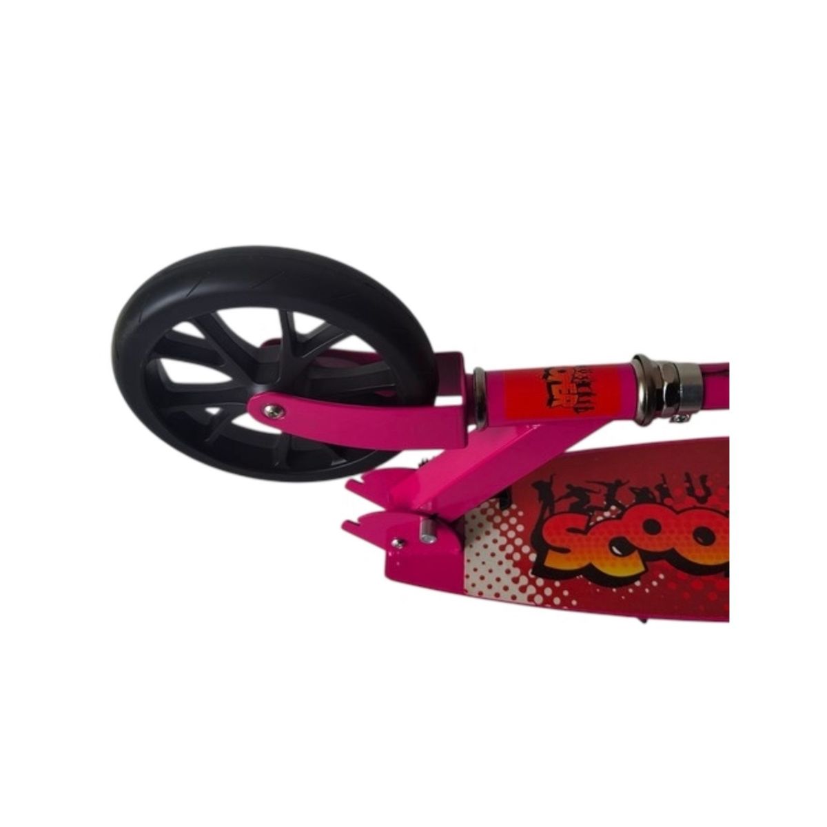 GENERICO - Scooter Metalico 2 Ruedas Niño/a Calidad 200mm - Rosado