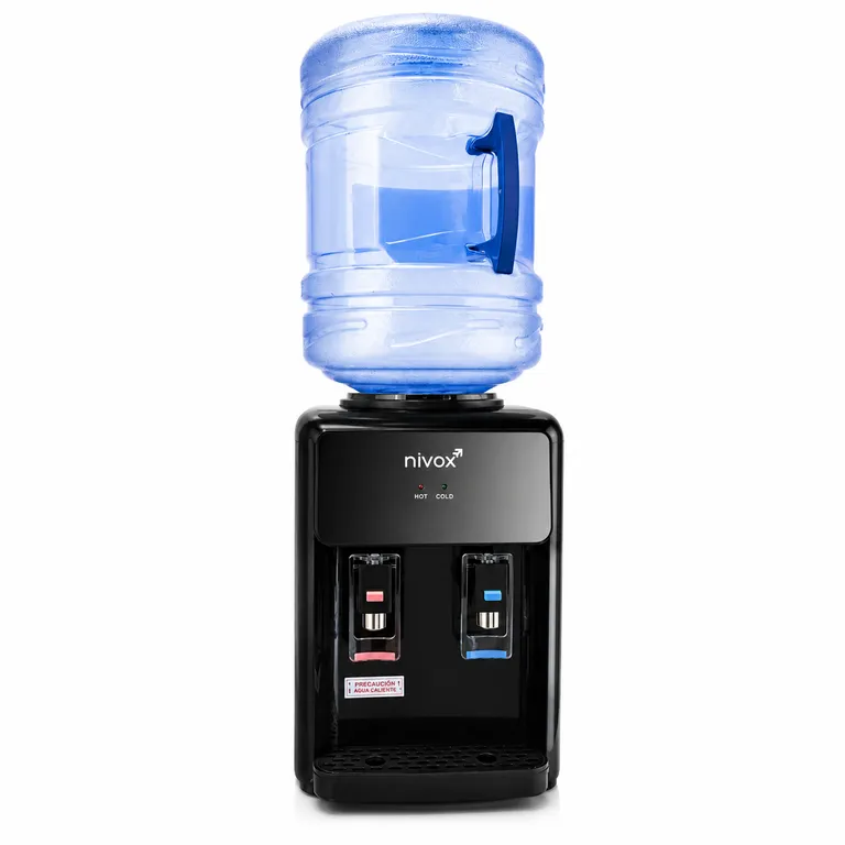 DALI Dispensador de Agua Sobremesa Ventilador negro
