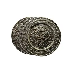 GENERICO - Pack 4 Plato De Decoracion Hogar Decorativo Romantico 33cm