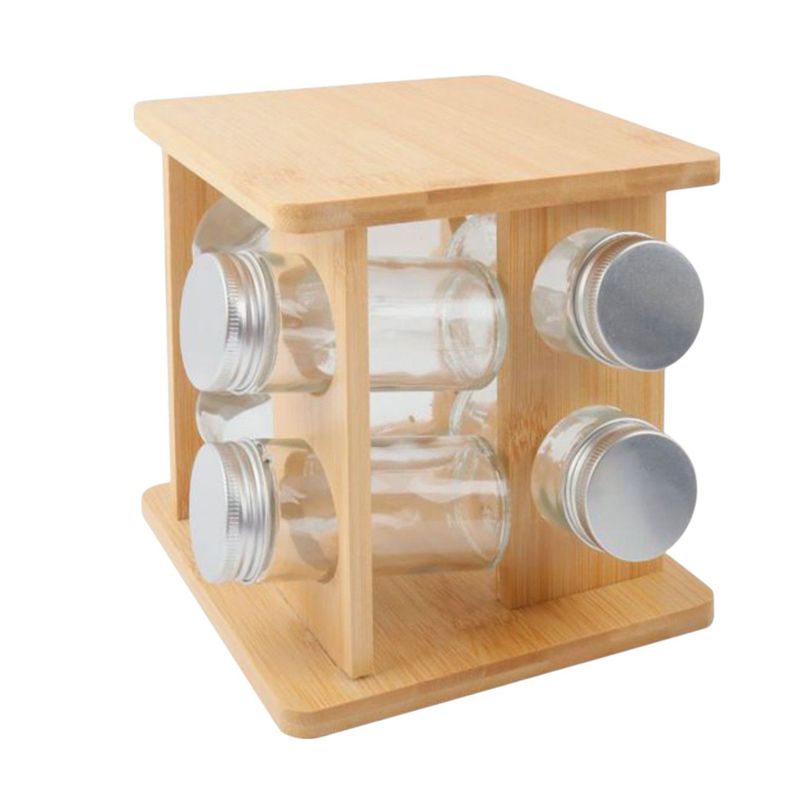 OEM - Especiero Modular Giratorio Condimentos De Cocina 4 Frascos