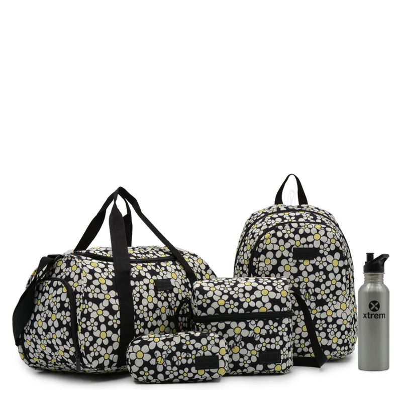 XTREM - Xtrem Set 5 Piezas Mochila + Lonchera + Estuche + Botella De Agua + Bolso Deportivo