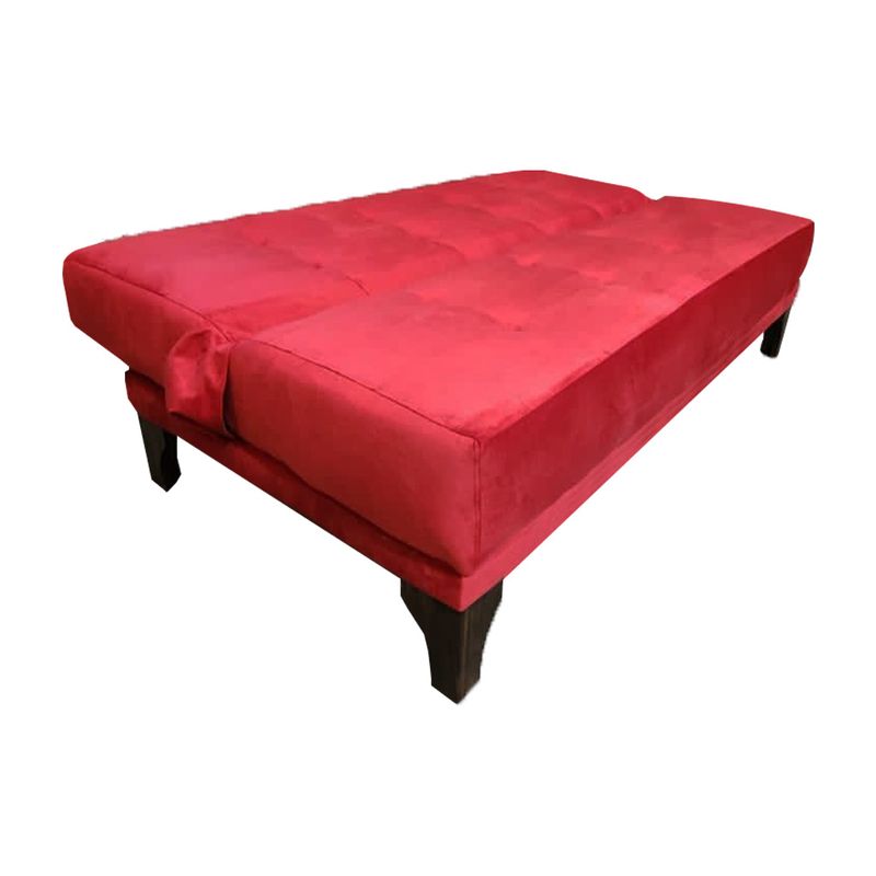 MUEBLES HVM - Futon Cama Patagonia Rojo Pmadera
