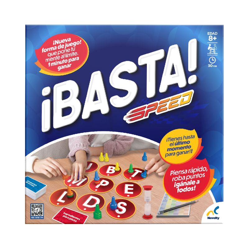 IMEXPORTA - Juego De Mesa Familiar Basta Speed