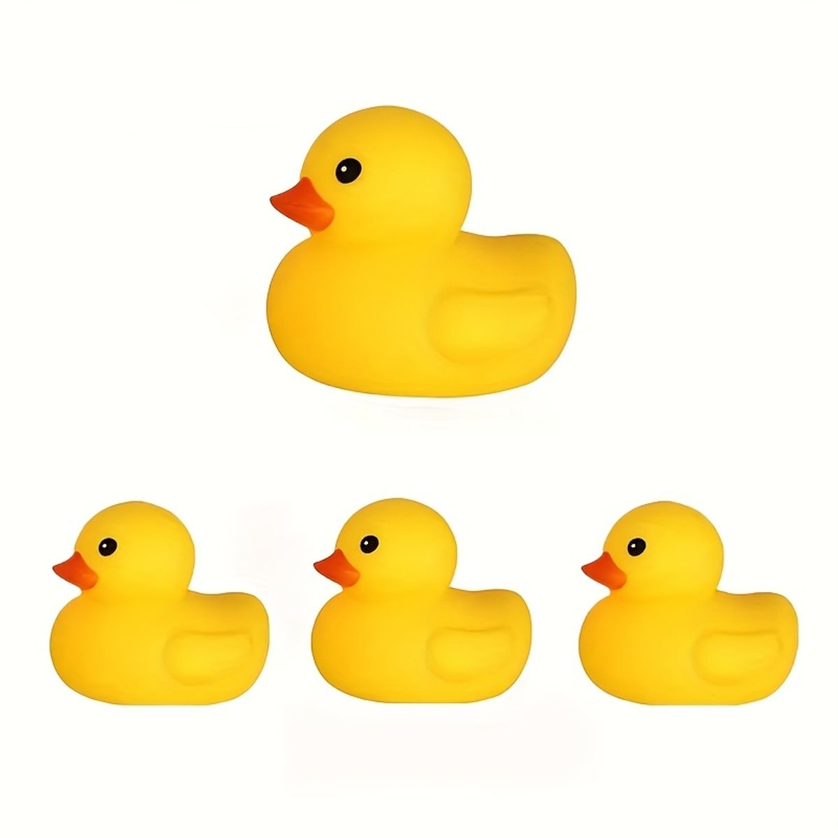 VATYERTY - Adorables patitos de goma amarillos