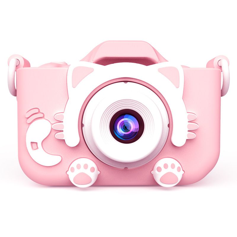 VATYERTY - Cámara dual HD de 2 pulgadas con divertidos filtros y juegos Azul