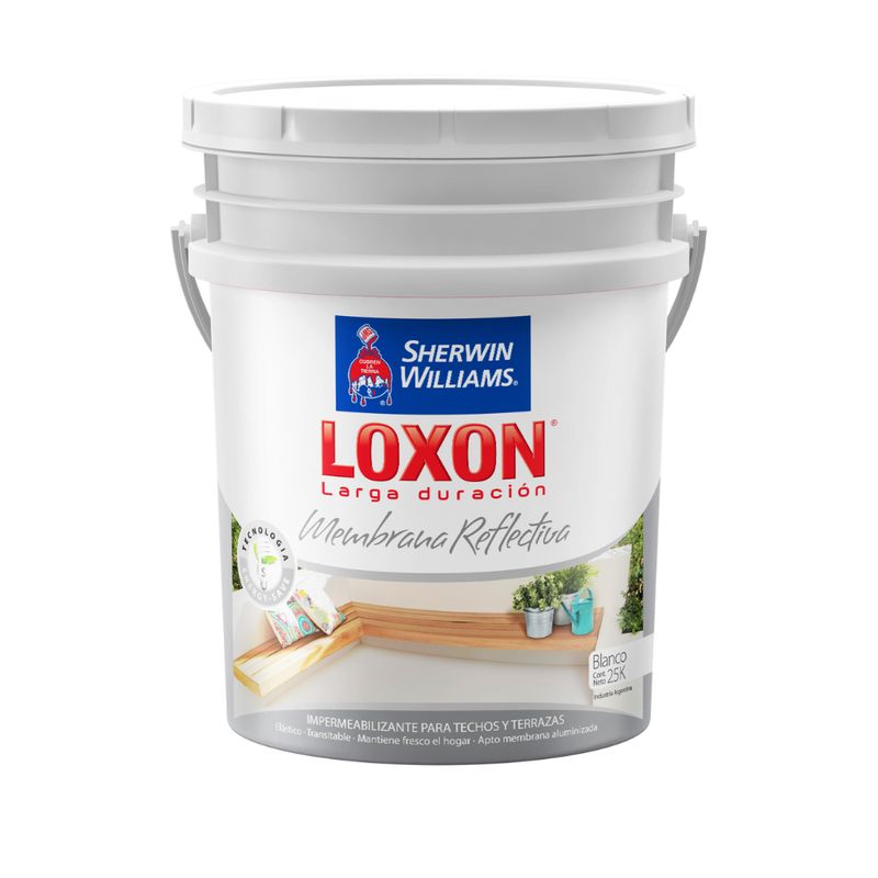 SHERWIN WILLIAMS - Membrana líquida reflectiva techos sherwin Loxon