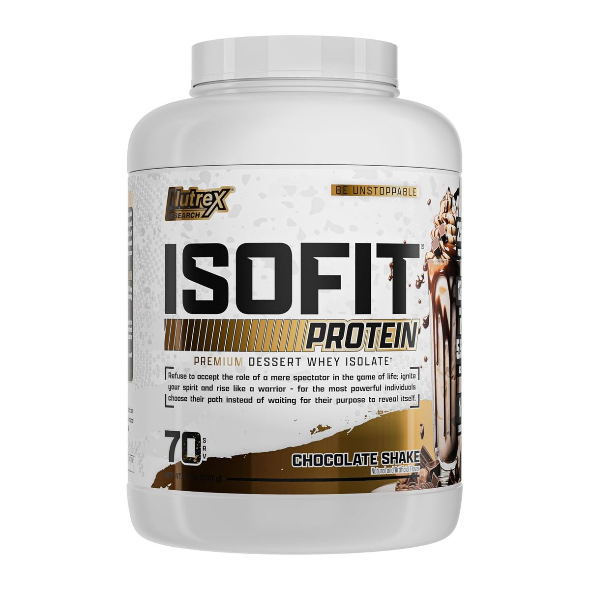 NUTREX RESEARCH - Nutrex Proteina Isofit Whey Protein Isolate 5 Lbs Chocolate