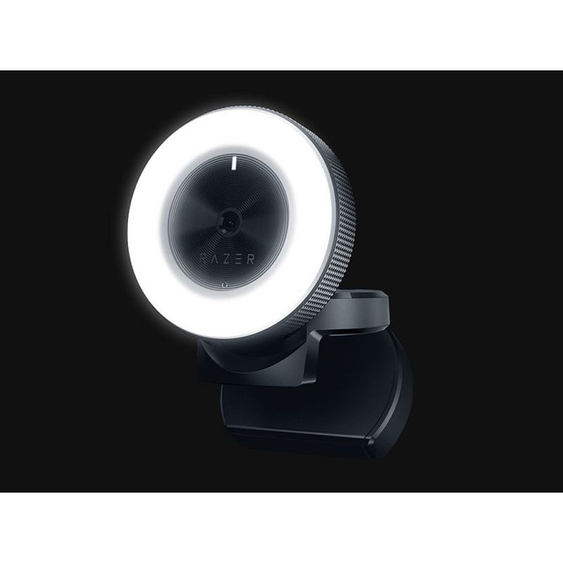 RAZER - Webcam Razer Kiyo 1080p a 30FPS ó 720p a 60FPS con Anillo de luz