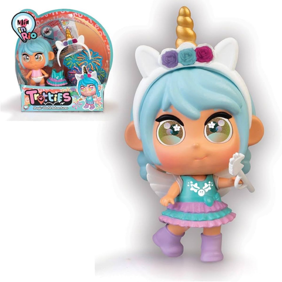 ANSALDO - Mini Trotties Dolls Travel Outfits - Mia in Rio