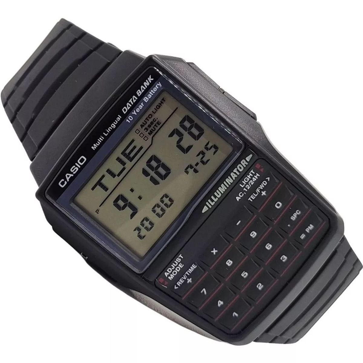 CASIO - Reloj Casio Data Bank Hombre Dbc-32-1adf