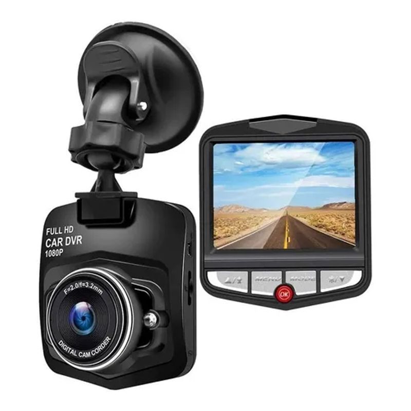LISM - Frontal Cámara Seguridad Auto Pantalla 24in Dvr Full Hd1080