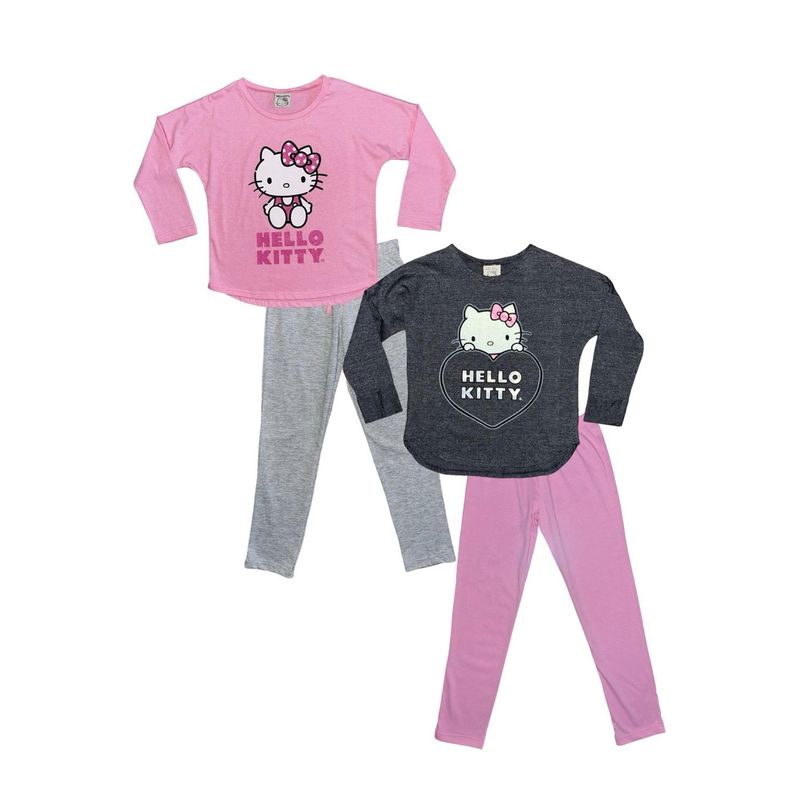 HELLO KITTY - Pack 2 Pijamas Niña Hello Kitty