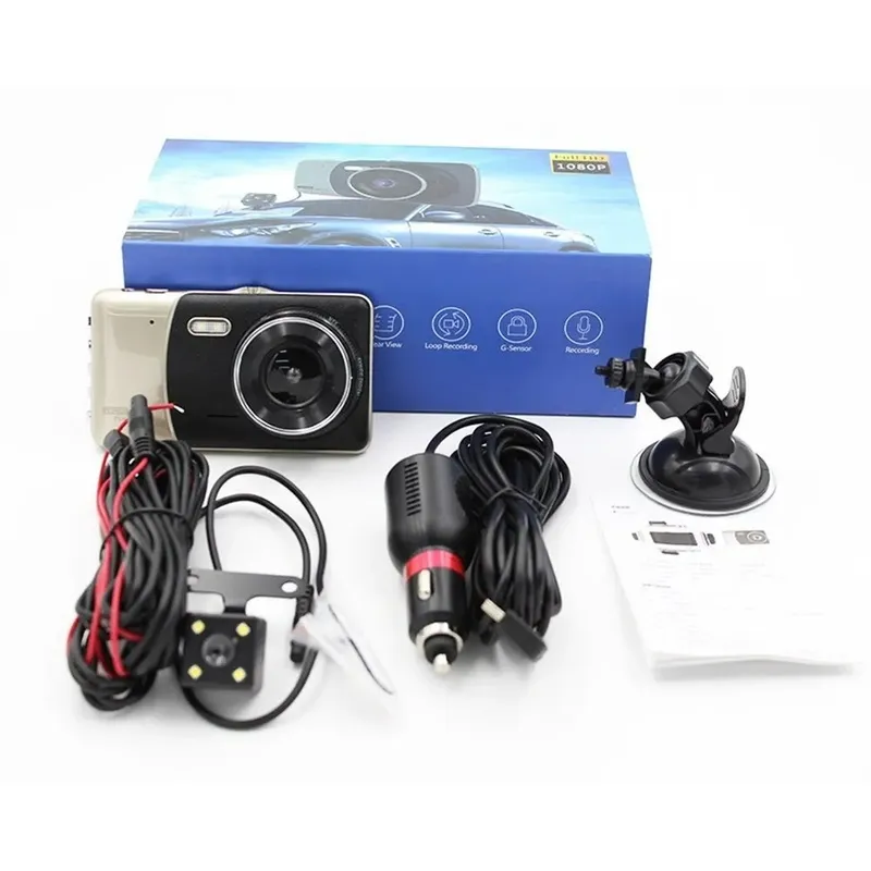 LISM - Frontal Cámara De Auto Seguridad Nocturna + Camara Retroceso