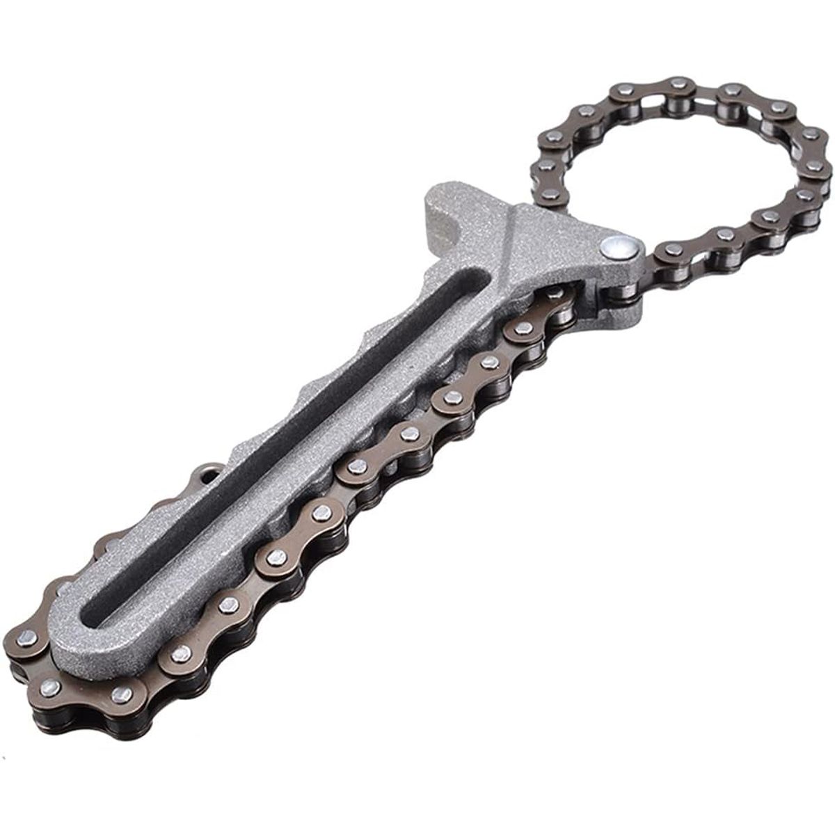 KUANGYE - Llave Saca Filtro De Aceite A Cadena Ajustable
