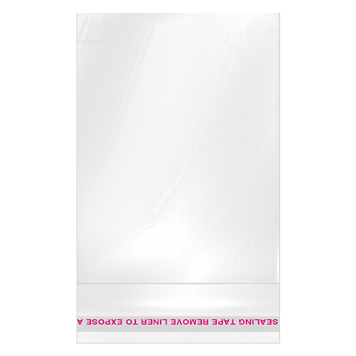 ALEMDALINDA - Bolsa Tipo Celofán Cierre Con Adhesivo 35x45 Cms 100 Unds