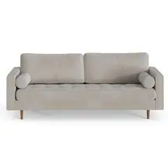 GENERICO - Sofá Tapizado Geo 213 cm Gris Claro