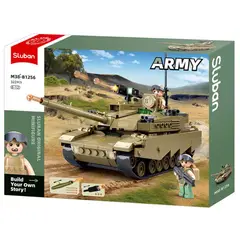SLUBAN - Tanque Avanzado M1 Abrams X USARMY compatible Lego